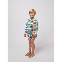 Bobo Choses Multicolor Bobo Choses All Over Swim Overall