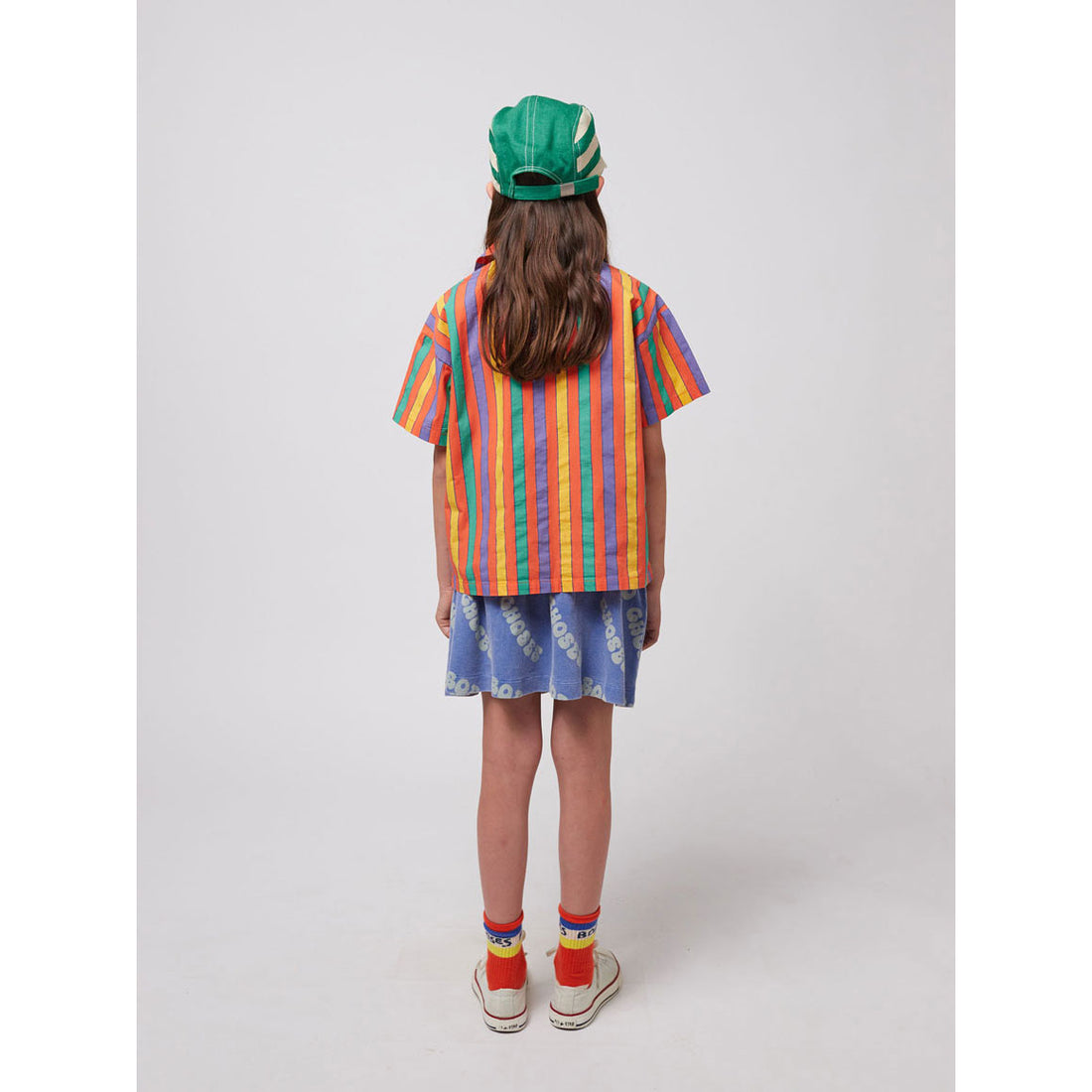 Bobo Choses Blue Wavy Bobo Choses All Over Skirt