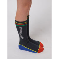 Bobo Choses Dark Grey Bobo Choses Color Block Long Socks