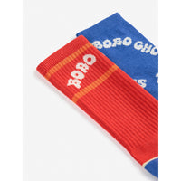Bobo Choses Multicolor Wavy Bobo Choses Long Socks