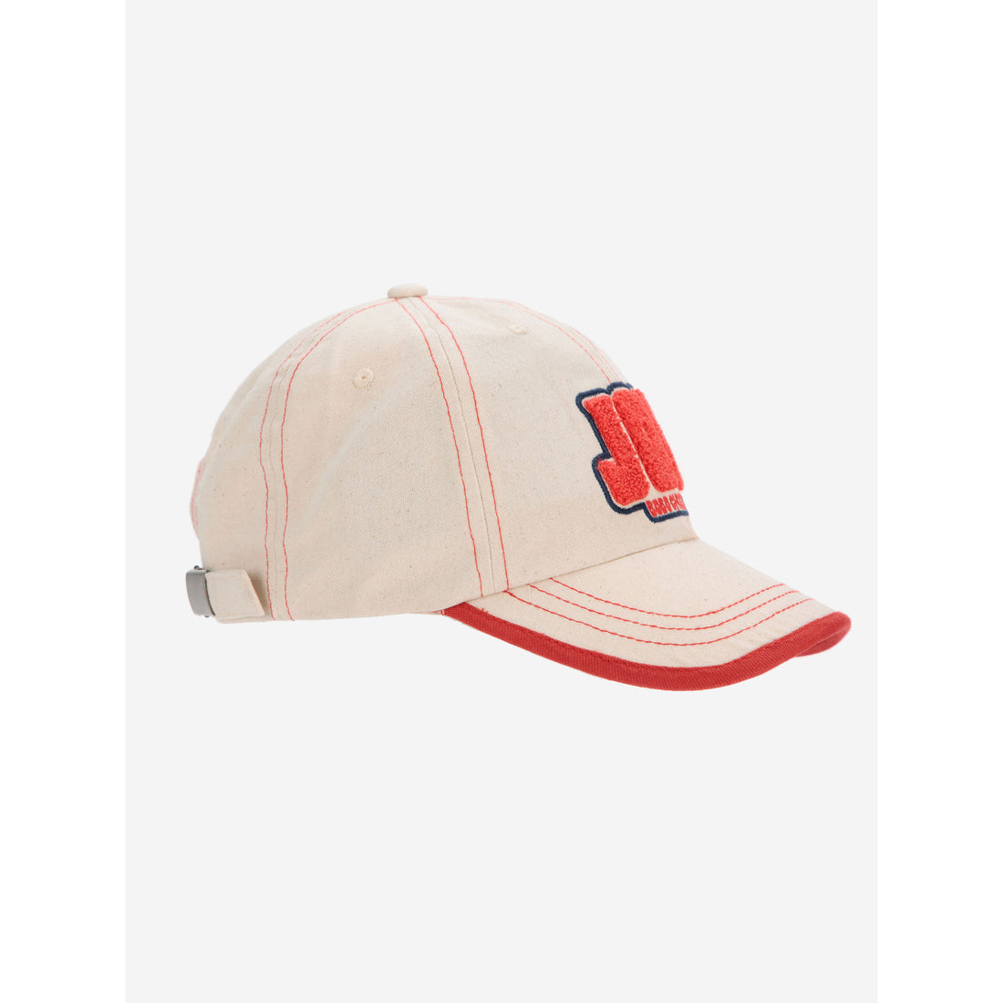 Bobo Choses Off White Joy Patch Cotton Cap