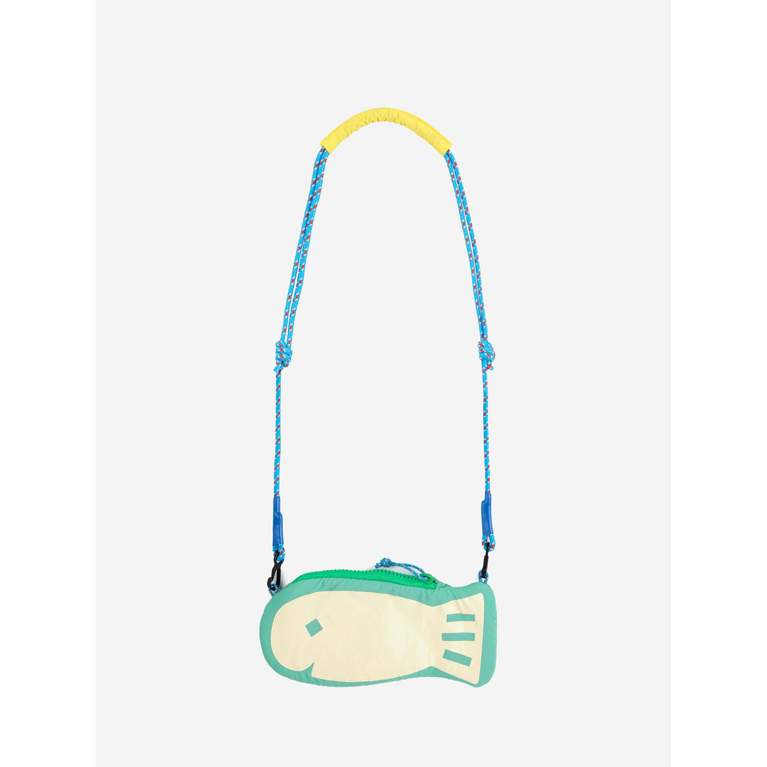 Bobo Choses Green Lucky Fish All Over Hand Bag