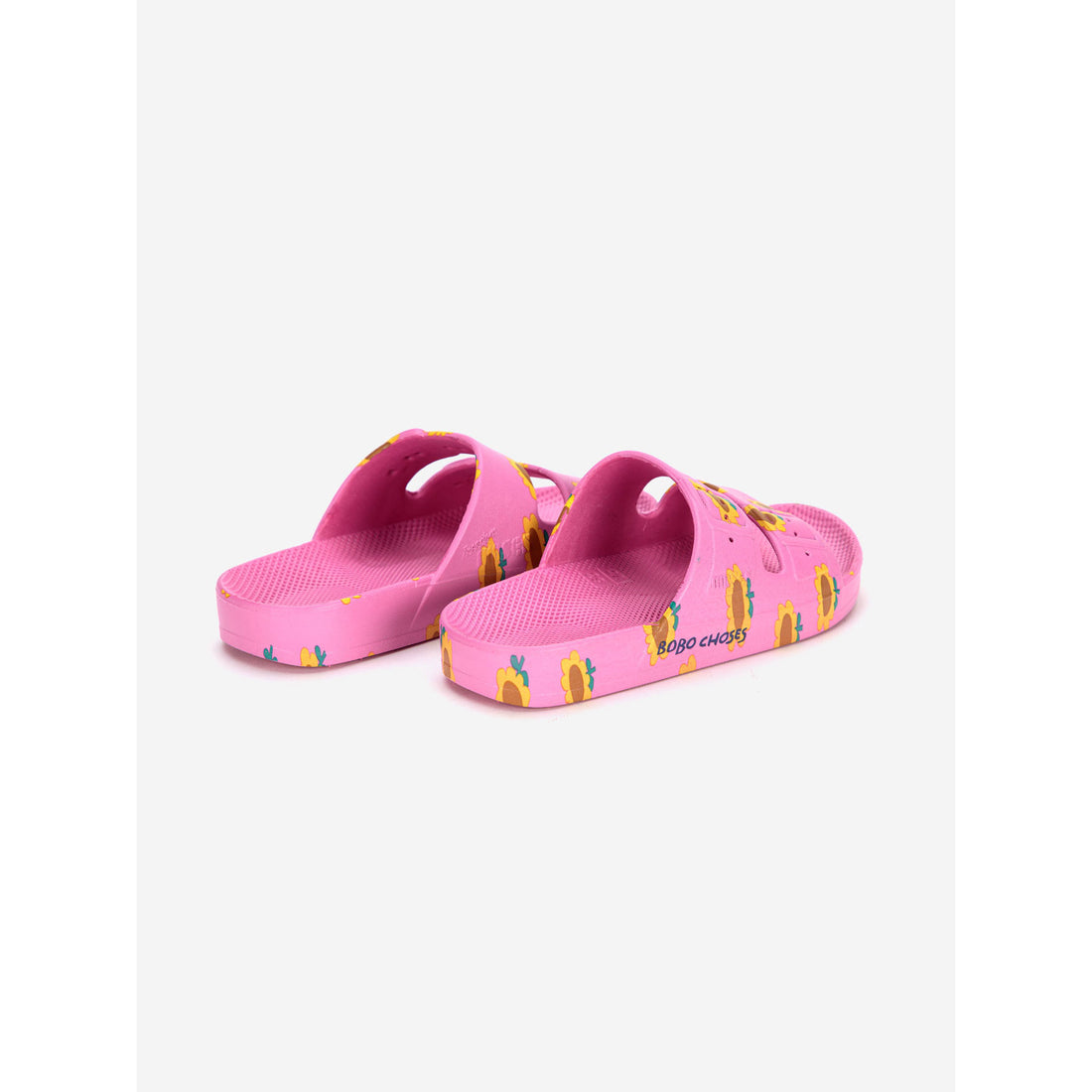 Bobo Choses Fuchsia Sunflower All Over Slides