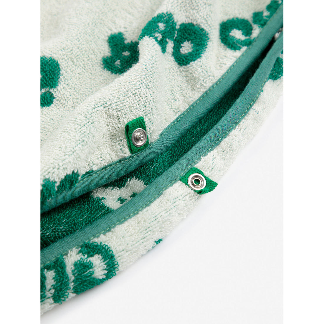 Bobo Choses Off White Wavy Bobo Choses All Over Terry Towel
