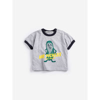 Bobo Choses Heather Grey Mr. Pickles Baby T-Shirt