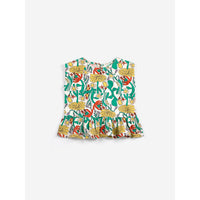 Bobo Choses Multicolor Herbalist All Over Woven Baby Blouse