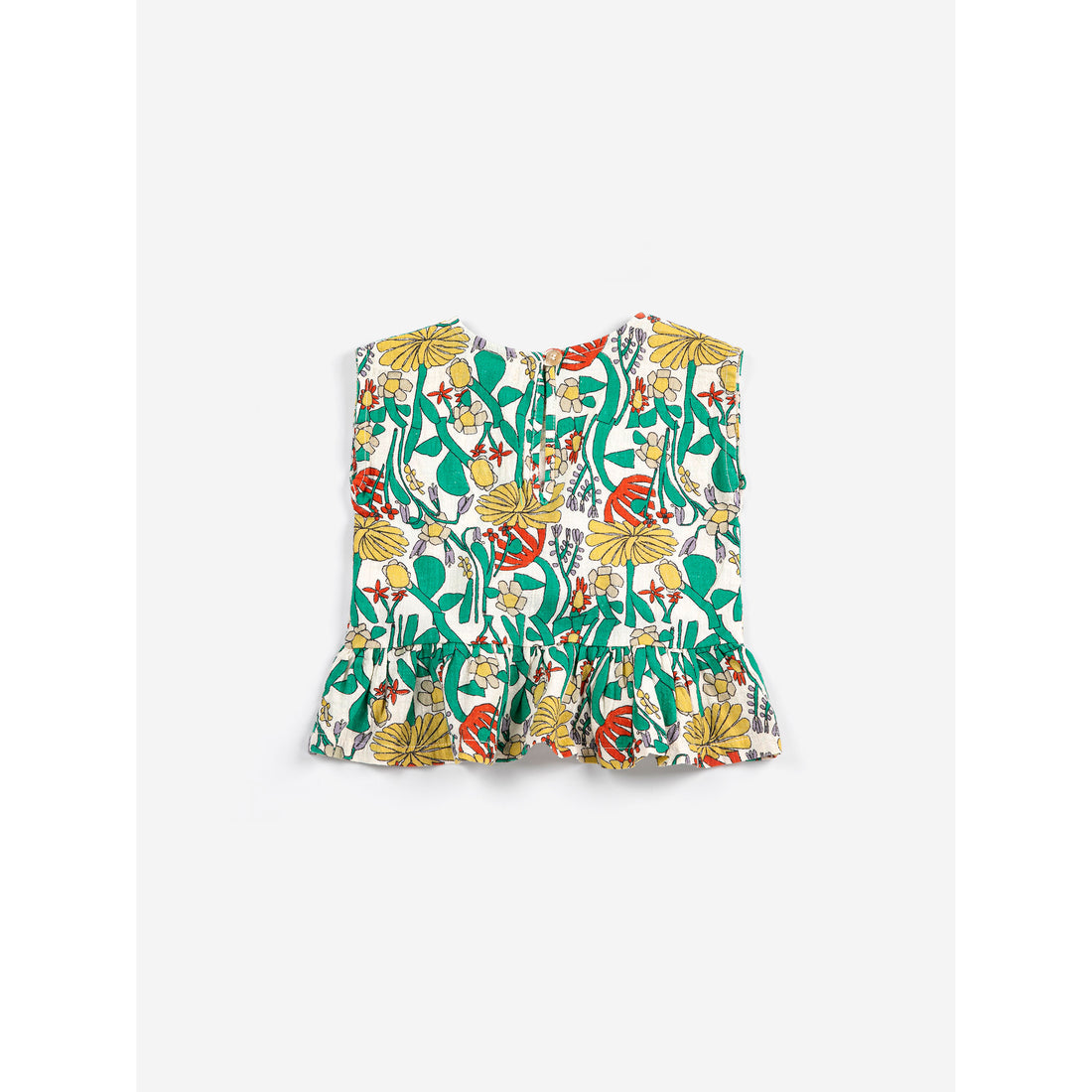 Bobo Choses Multicolor Herbalist All Over Woven Baby Blouse