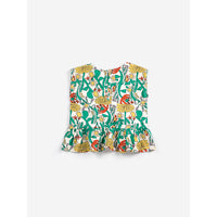 Bobo Choses Multicolor Herbalist All Over Woven Baby Blouse