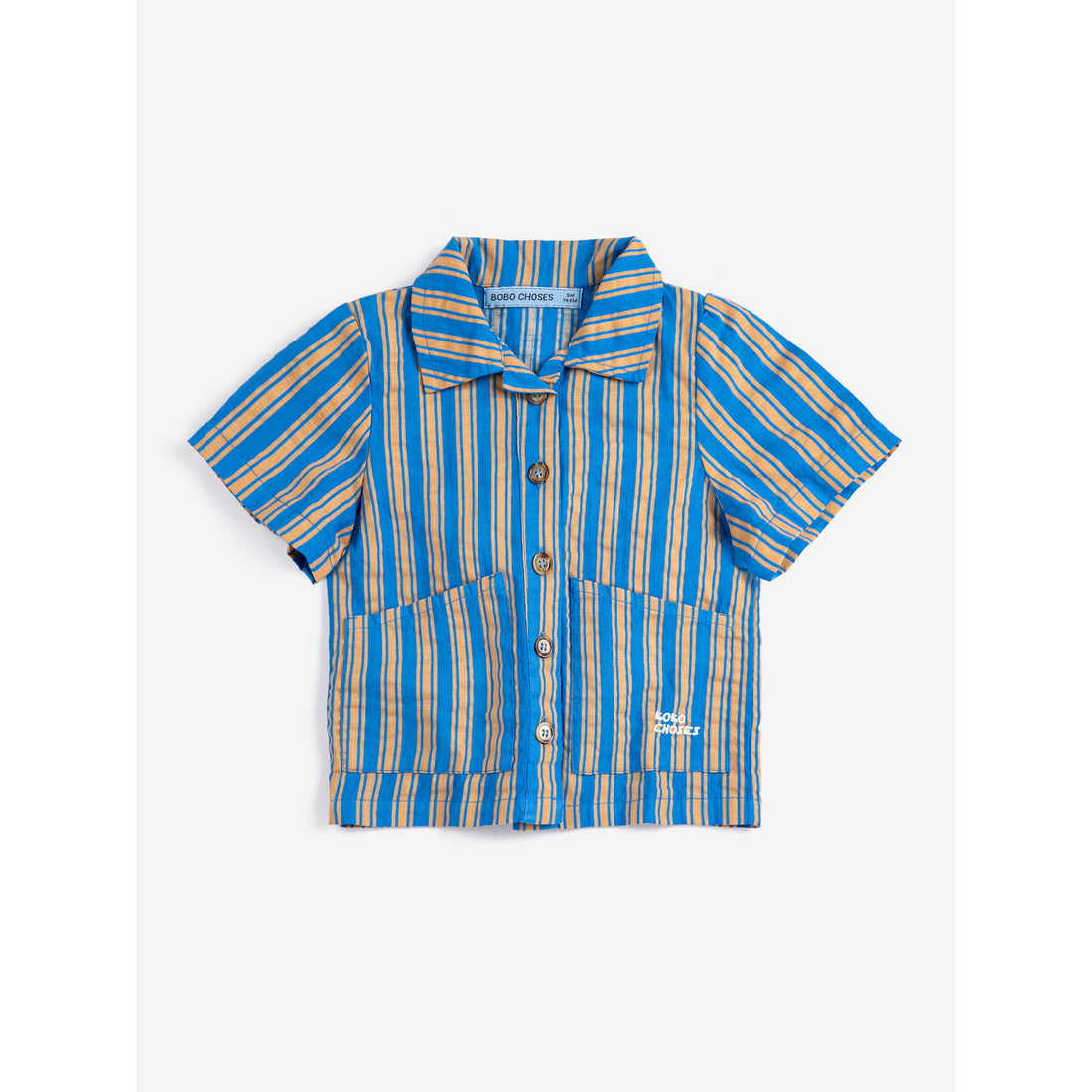 Bobo Choses Multicolor Woven Baby Shirt