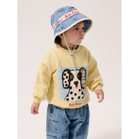 Bobo Choses Yellow Van Dog Baby Sweatshirt