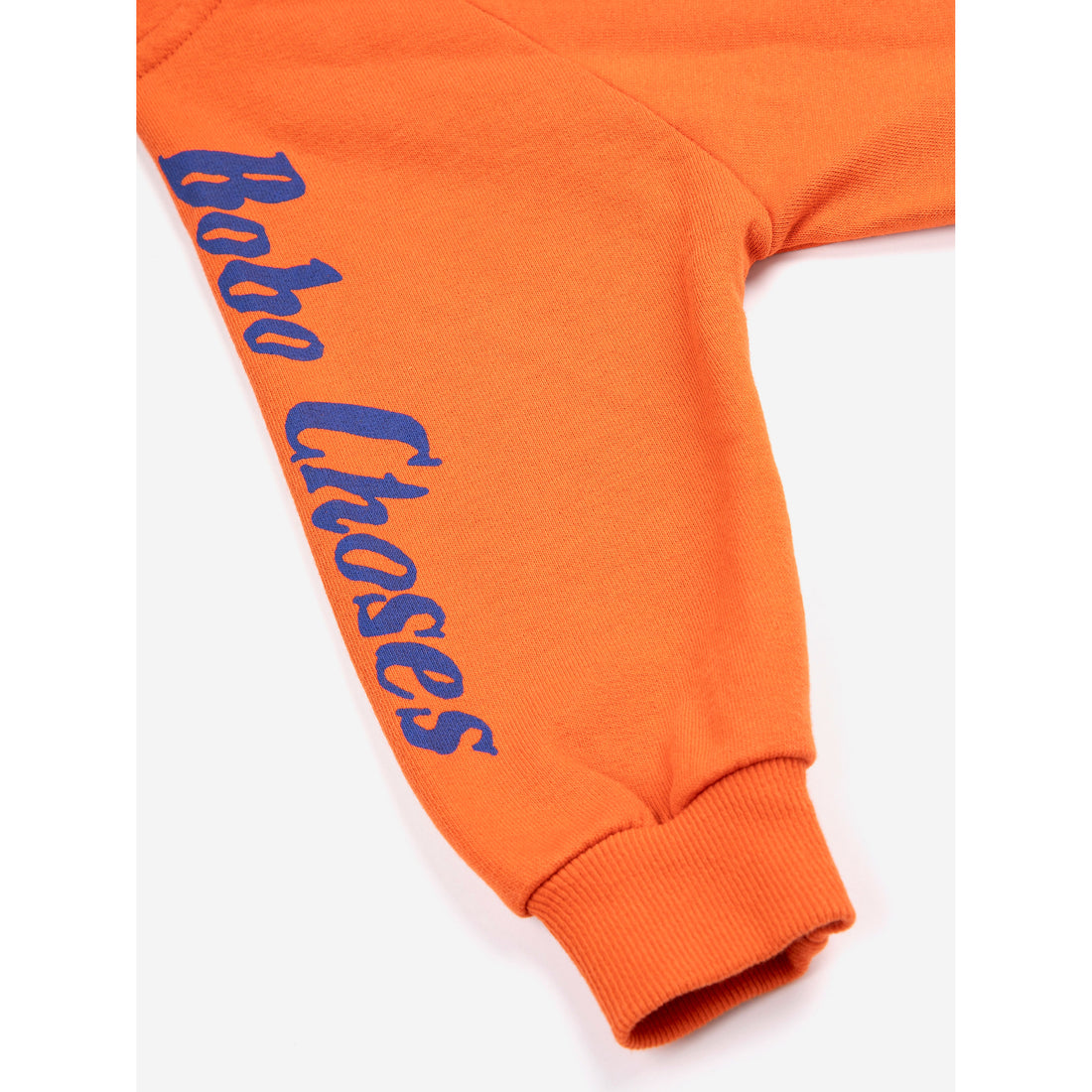 Bobo Choses Orange Bobo Choses Zipped Baby Hoddie