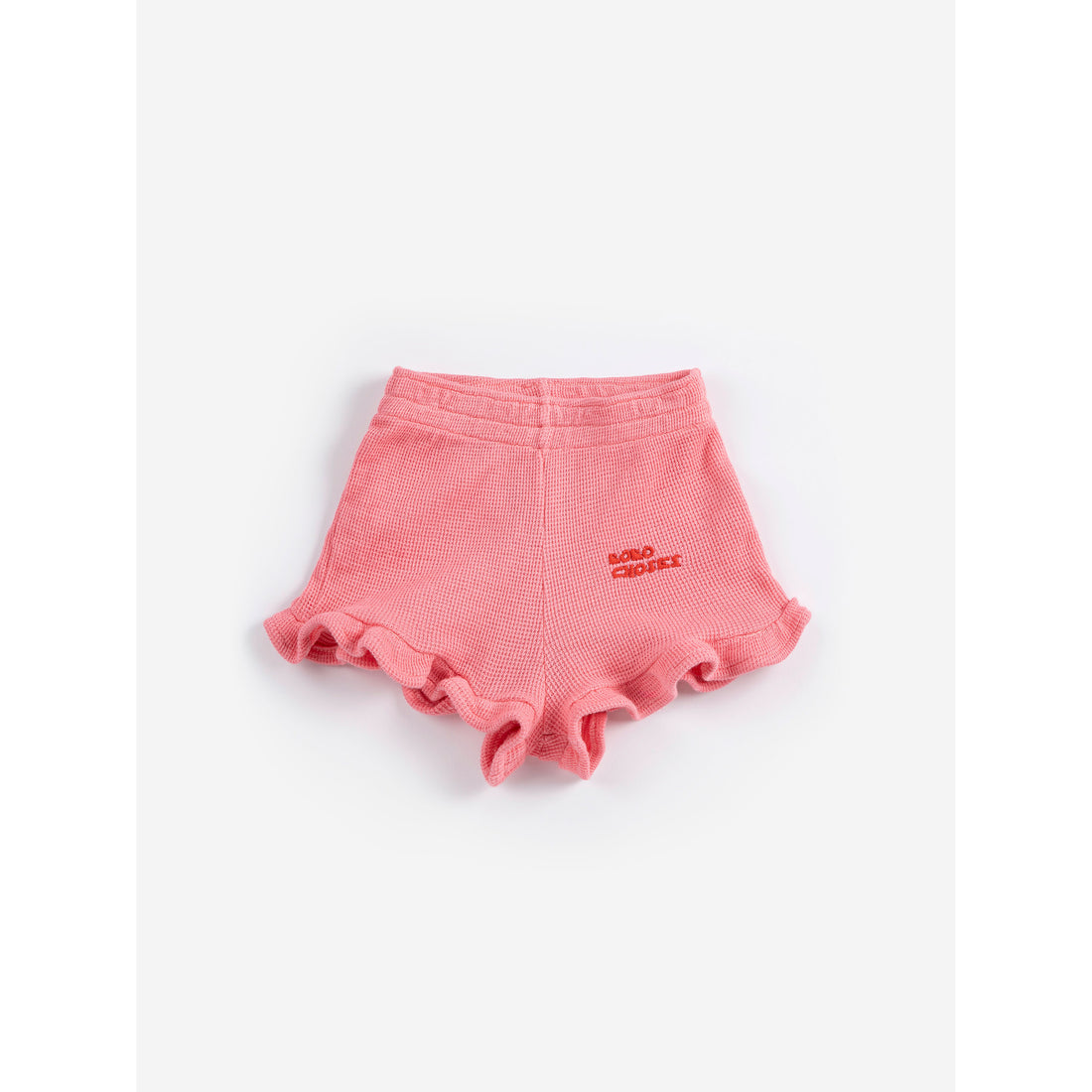 Bobo Choses Pink Bobo Choses Ruffled Baby Shorts