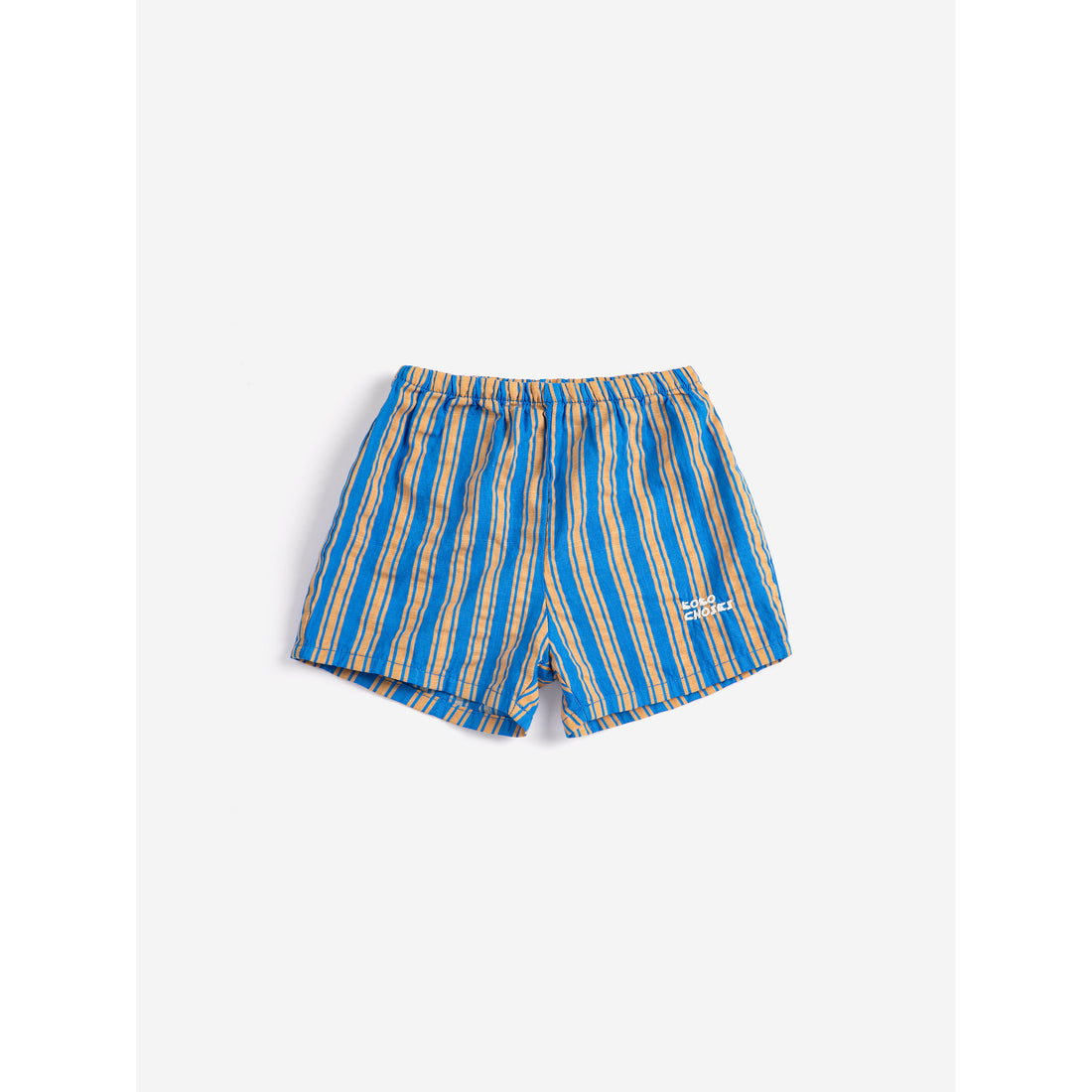 Bobo Choses Navy Blue New Hairline Woven Baby Shorts