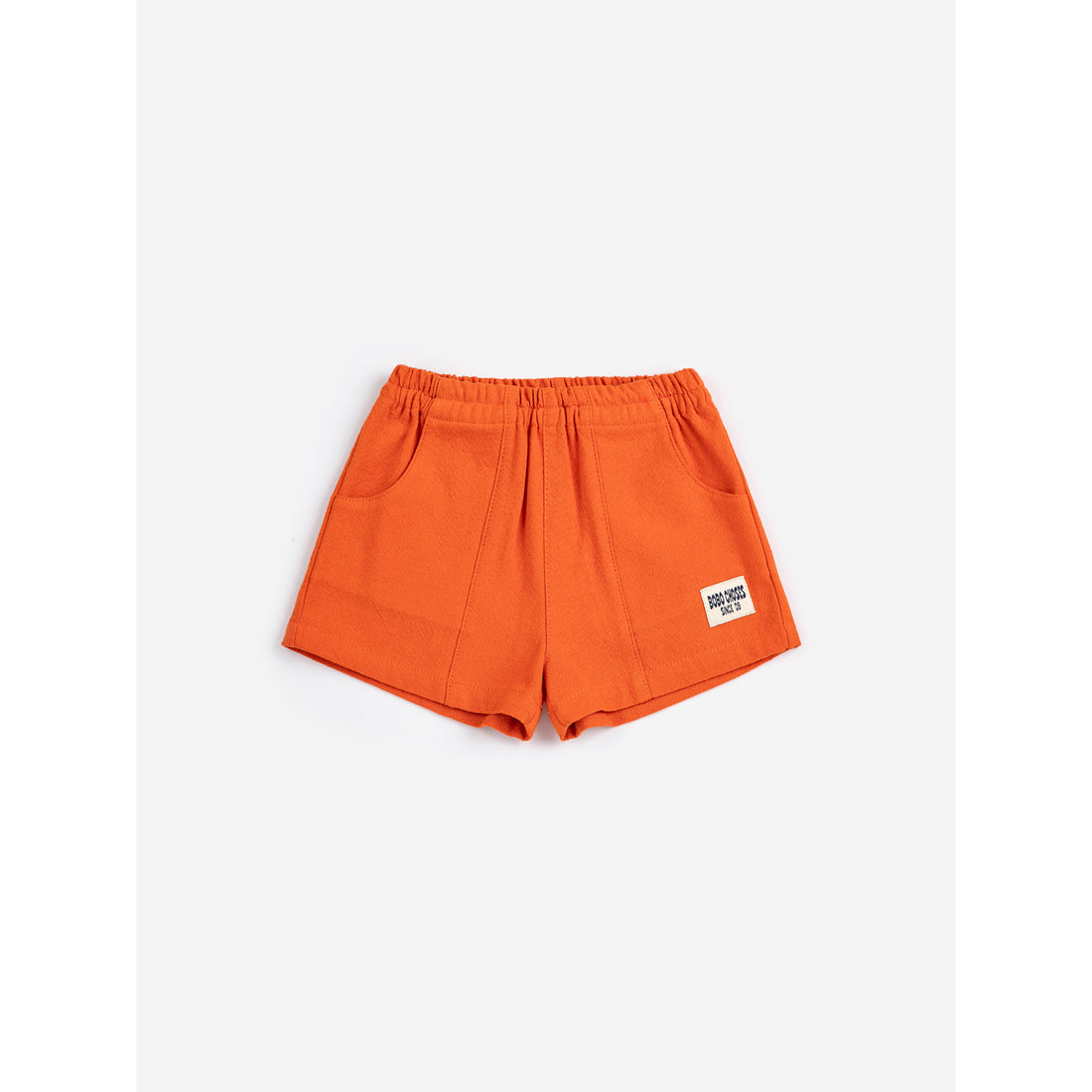 Bobo Choses Orange 09 Woven Baby Shorts