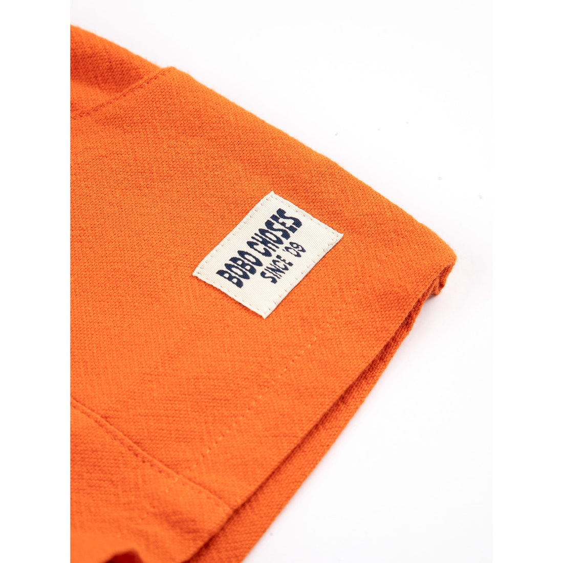 Bobo Choses Orange 09 Woven Baby Shorts
