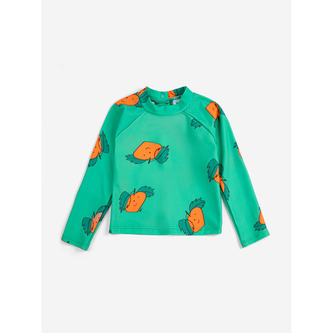 Bobo Choses Green Tangerine All Over Baby Swim T-Shirt
