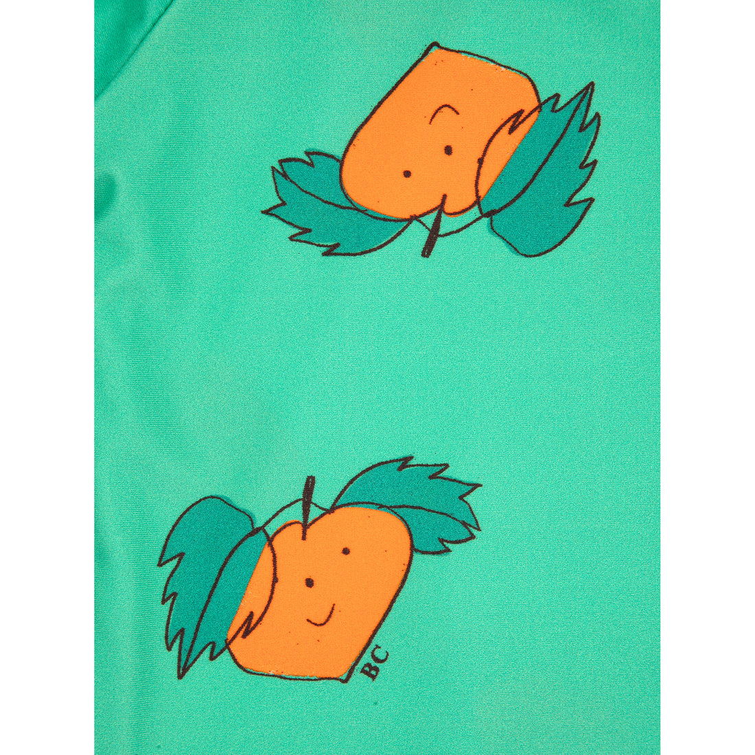 Bobo Choses Green Tangerine All Over Baby Swim T-Shirt