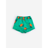 Bobo Choses Green Tangerine All Over Baby Swim Trunks