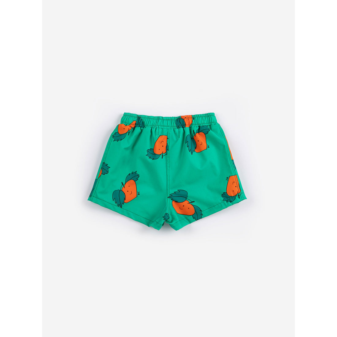 Bobo Choses Green Tangerine All Over Baby Swim Trunks