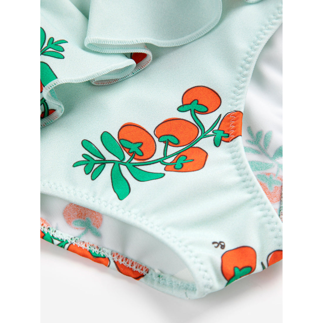 Bobo Choses Light Blue Tomatoes All Over Baby Swim Culotte