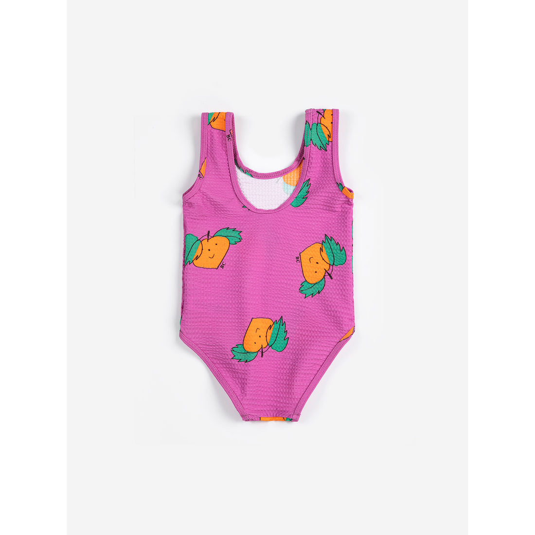 Bobo Choses Fuchsia Tangerine All Over Baby Swimsuit