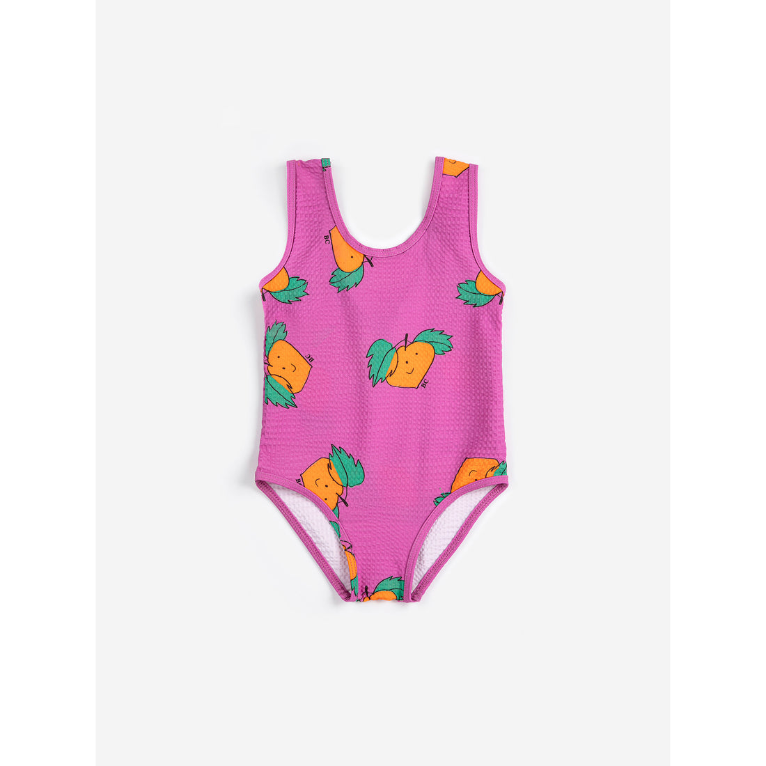 Bobo Choses Fuchsia Tangerine All Over Baby Swimsuit