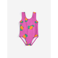 Bobo Choses Fuchsia Tangerine All Over Baby Swimsuit