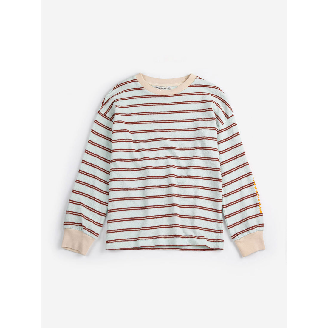 Bobo Choses Light Blue Stripes T-Shirt