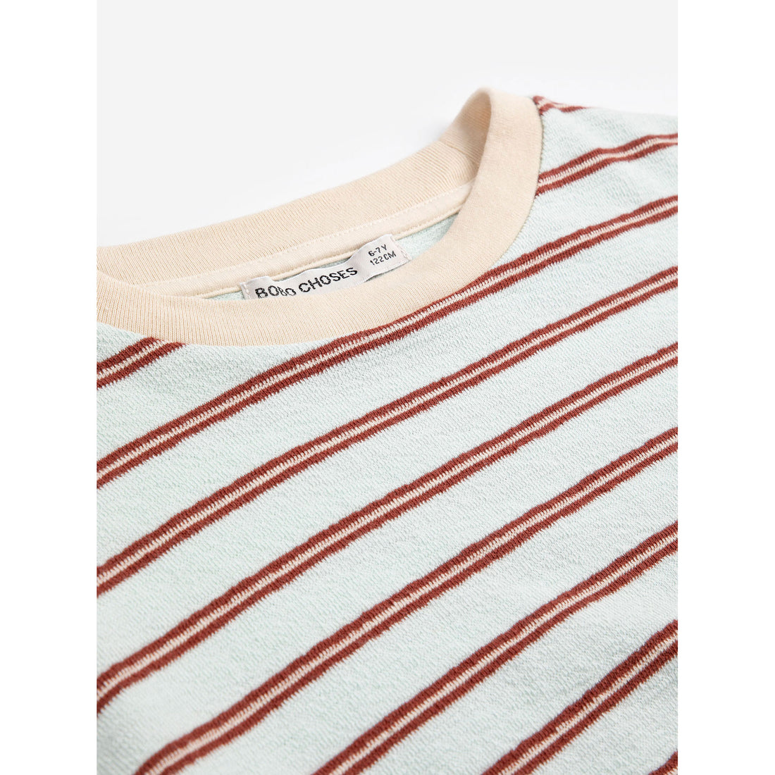 Bobo Choses Light Blue Stripes T-Shirt