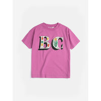Bobo Choses Purple Spring Letters T-Shirt