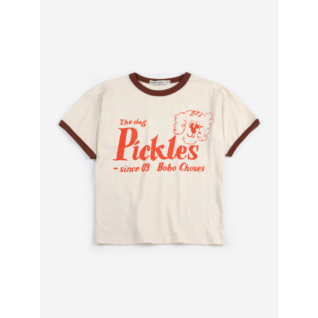 Bobo Choses Off White Dog T-Shirt
