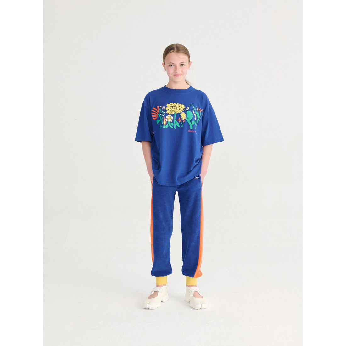 Bobo Choses Midnight Blue Herbalist Oversized T-Shirt