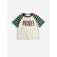 Bobo Choses Off White Pickles Raglan T-Shirt