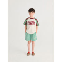 Bobo Choses Off White Pickles Raglan T-Shirt