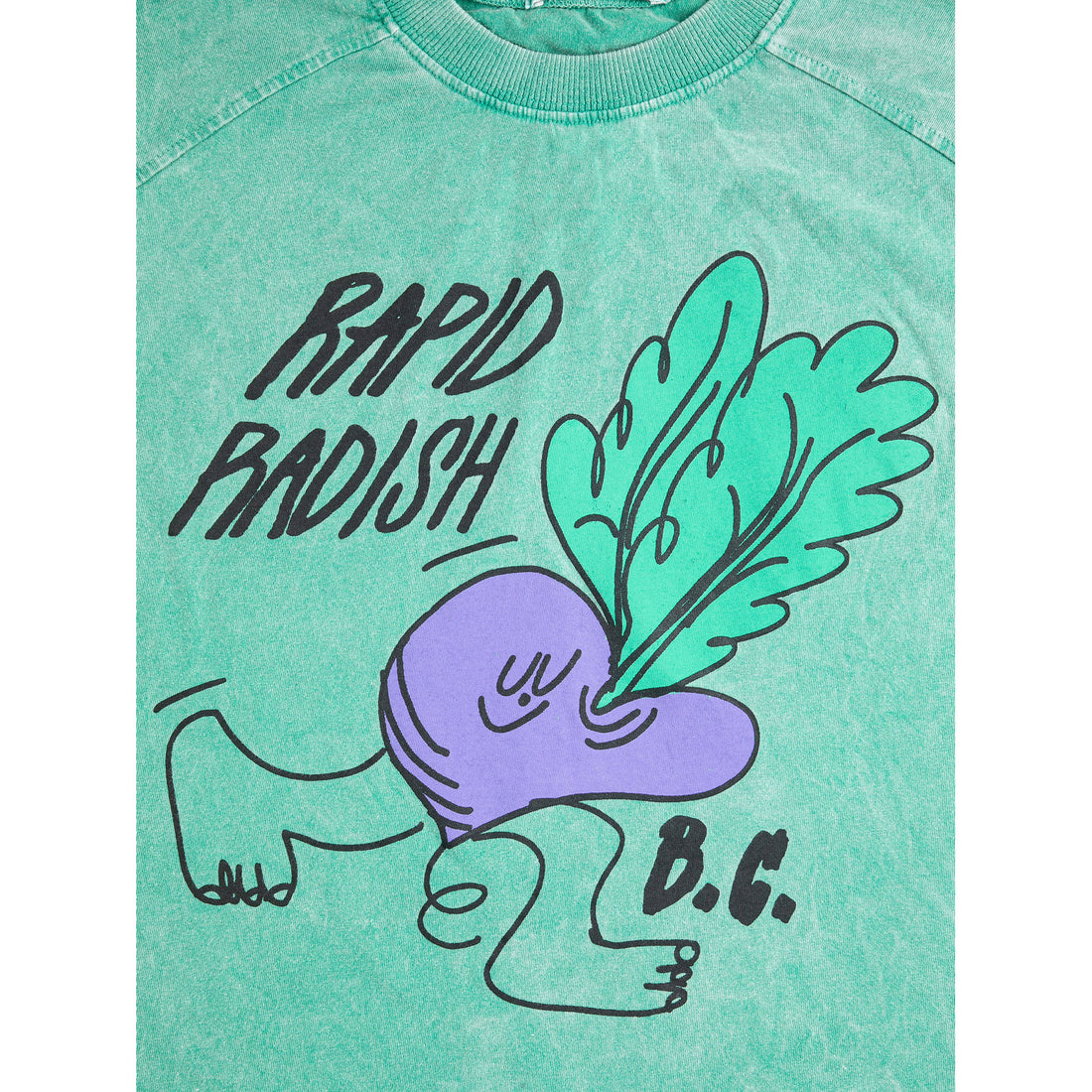 Bobo Choses Green Rapid Radish Sleeveless T-Shirt