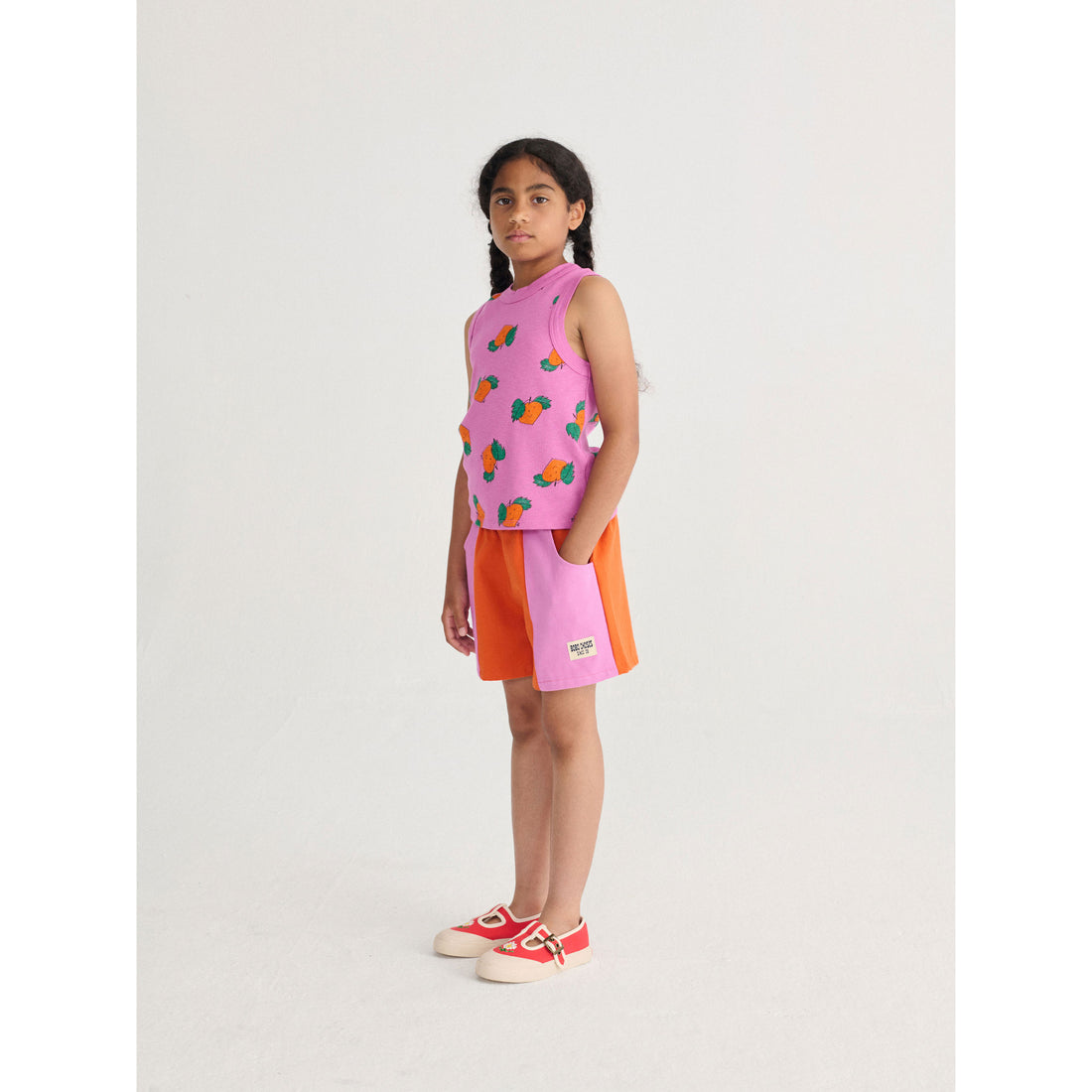 Bobo Choses Purple Tangerine All Over Tank Top
