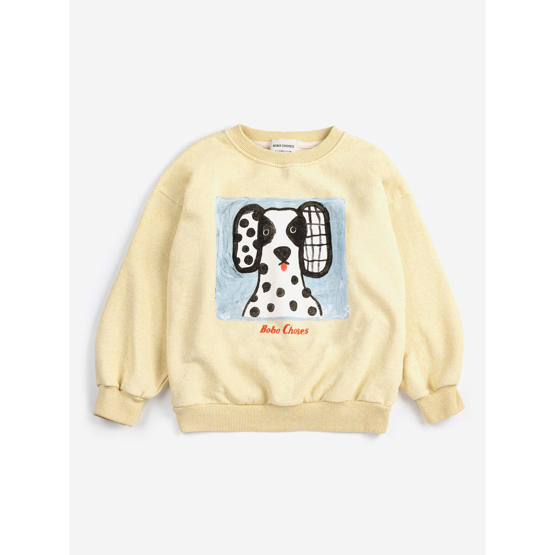 Bobo Choses Yellow Van Dog Sweatshirt