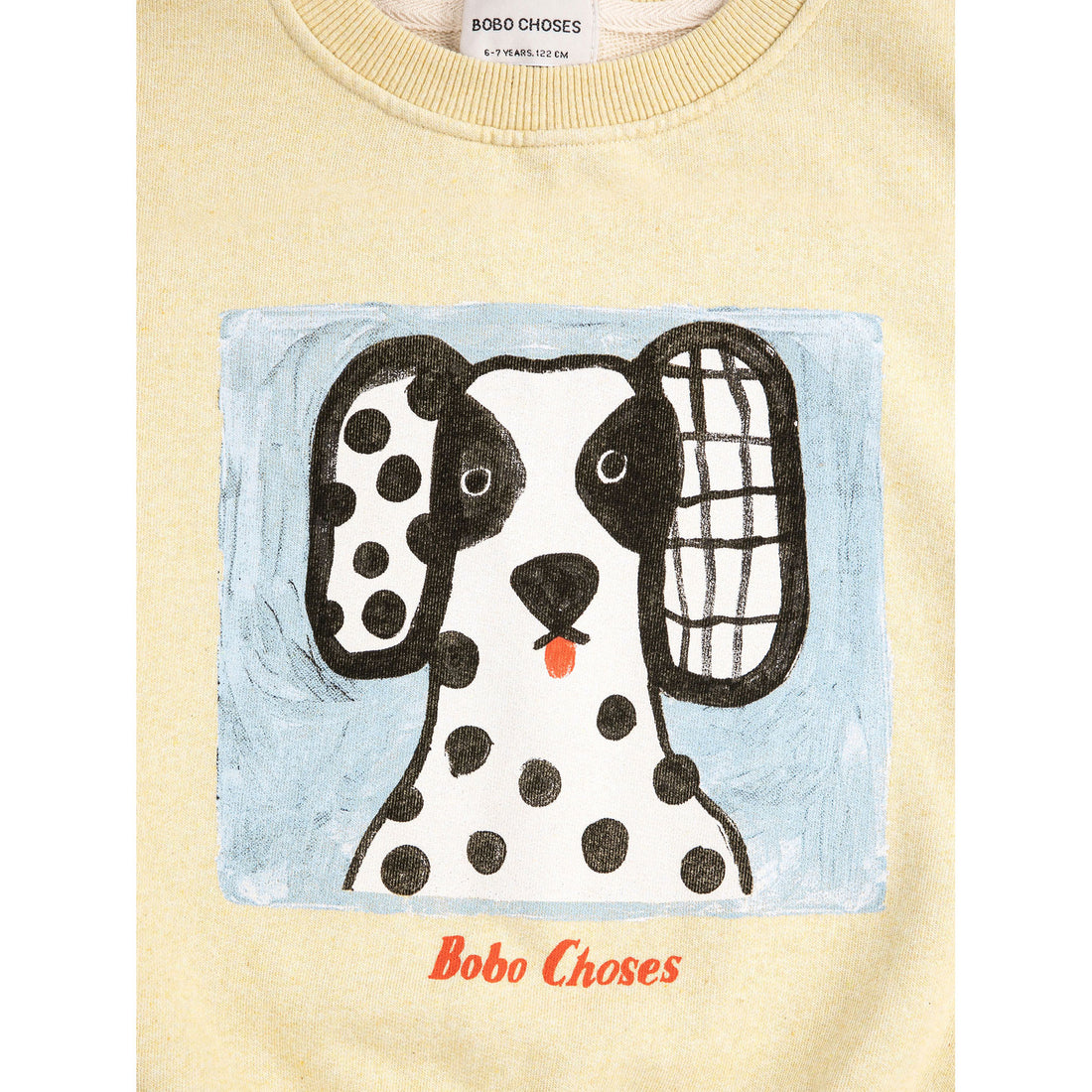 Bobo Choses Yellow Van Dog Sweatshirt