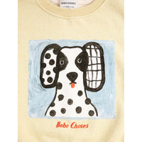 Bobo Choses Yellow Van Dog Sweatshirt