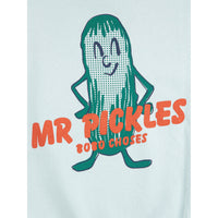 Bobo Choses Light Blue Mr. Pickles Sweatshirt