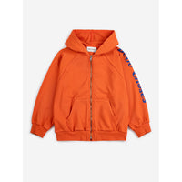 Bobo Choses Orange Bobo Choses Zipped Hoodie