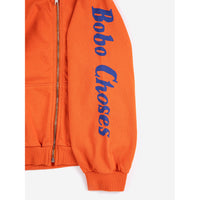 Bobo Choses Orange Bobo Choses Zipped Hoodie