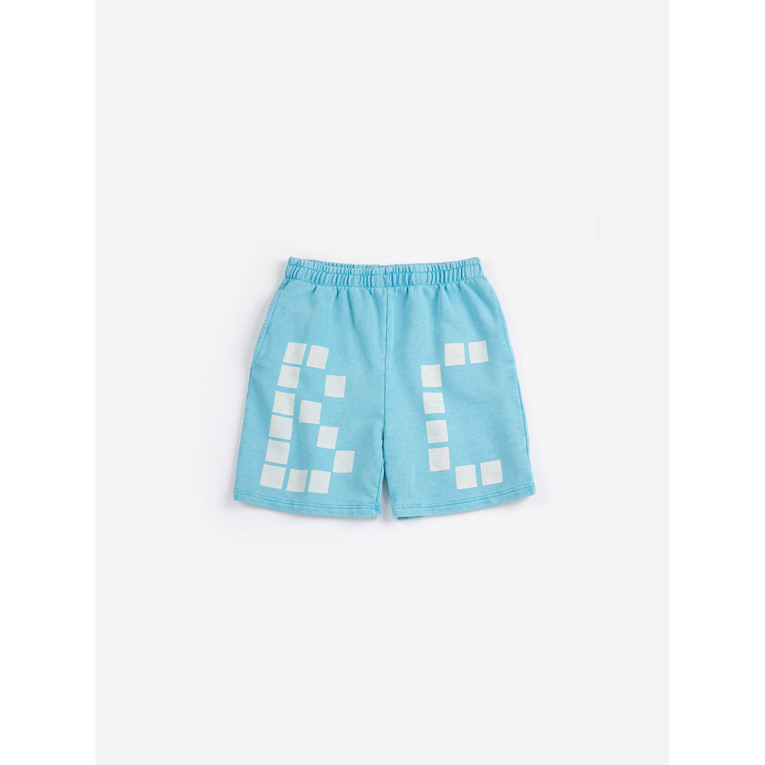Bobo Choses Light Blue Square Bobo Choses Bermuda Shorts