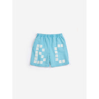Bobo Choses Light Blue Square Bobo Choses Bermuda Shorts