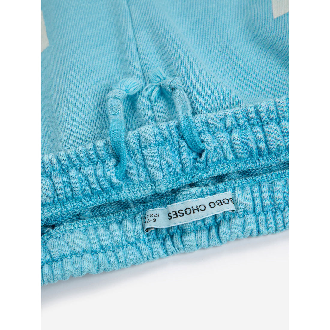 Bobo Choses Light Blue Square Bobo Choses Bermuda Shorts