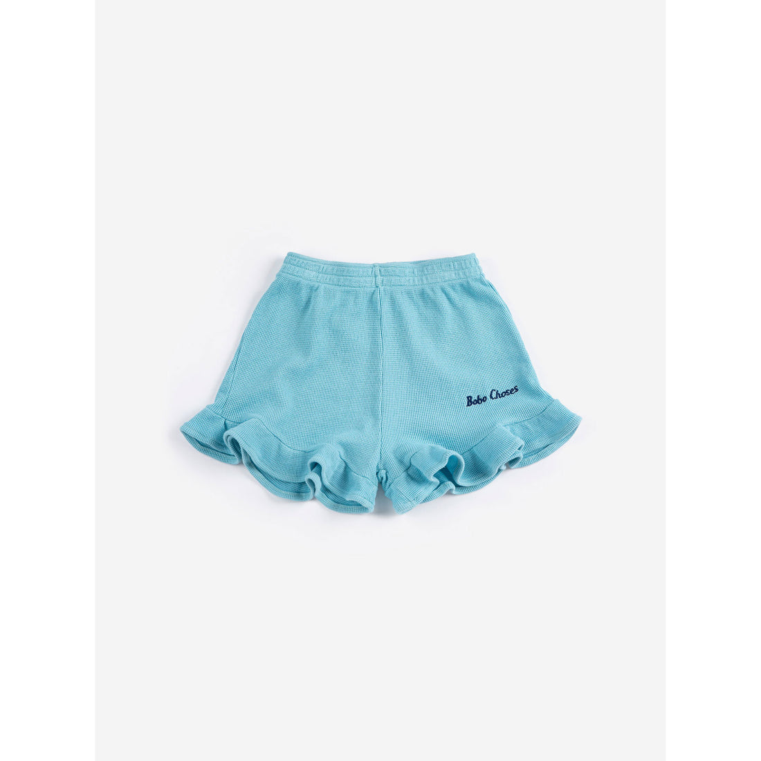 Bobo Choses Light Blue Bobo Choses Ruffled Shorts