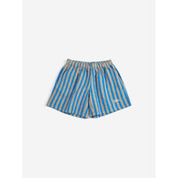 Bobo Choses Navy Blue New Hairline Denim Bermuda Shorts
