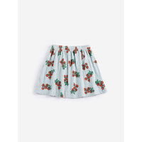 Bobo Choses Light Blue Tomatoes All Over Skirt