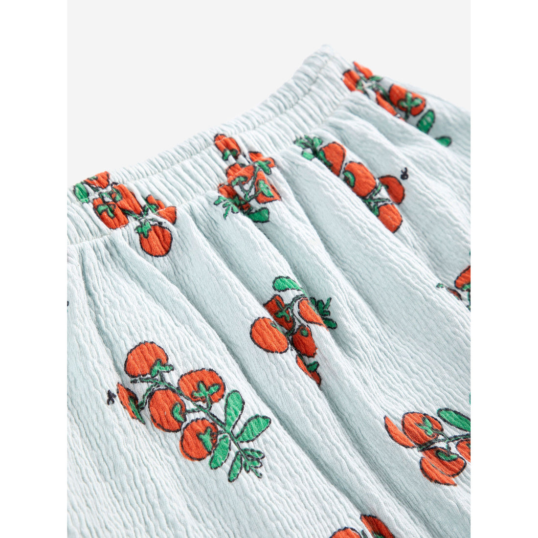 Bobo Choses Light Blue Tomatoes All Over Skirt
