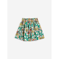 Bobo Choses Off White Color Herbalist All Over Woven Skirt